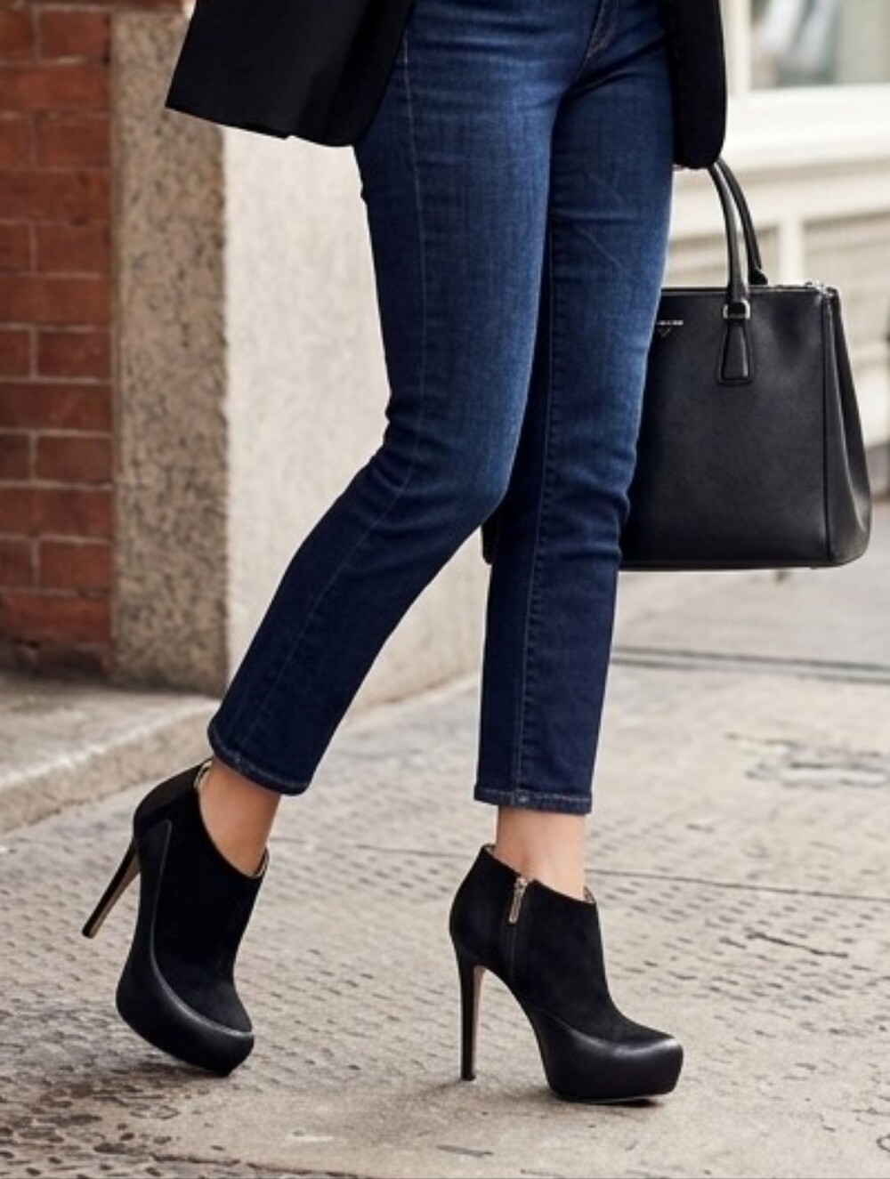 MARCIANO Elegant Black Women's Heels